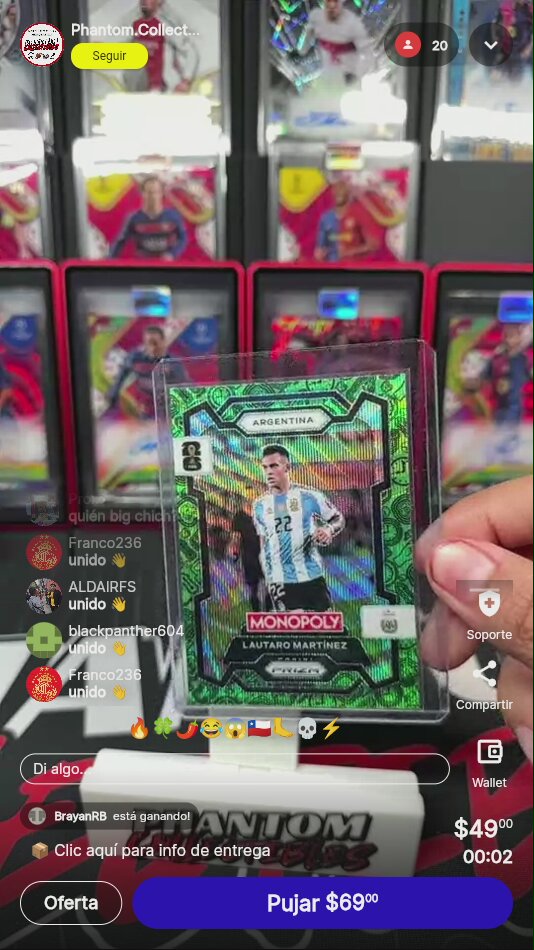 Lautaro Martínez Monopoly Prizm 2026