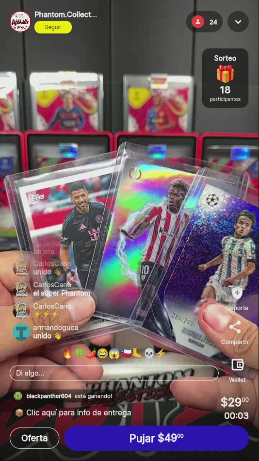 Cards Nico Williams, Kubo, Unai