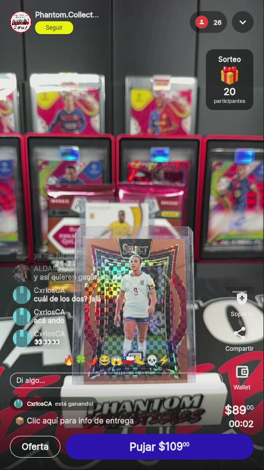 Mallory Swanson Select Fifty Card