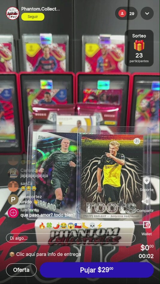 Haaland Topps Cartas de Fútbol