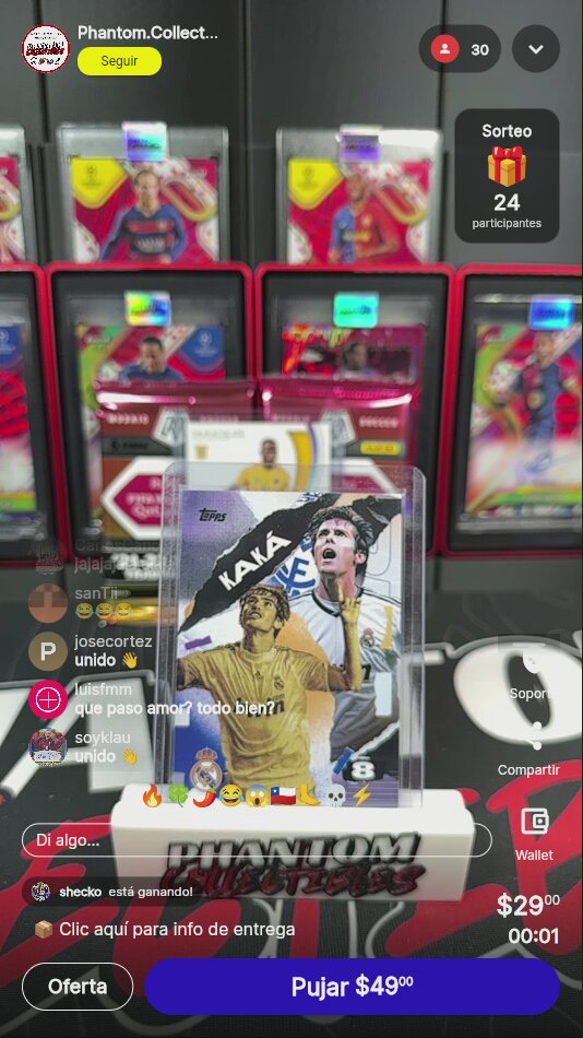 Kaká - Topps Real Madrid Team