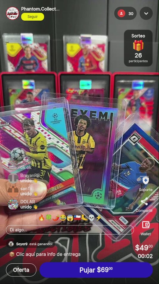 Cartas Fútbol Timothy Weah y más