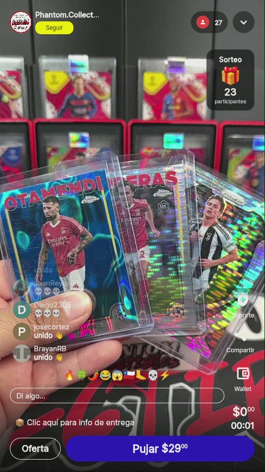 Cartas Topps Carreras, Otamendi, Gildo