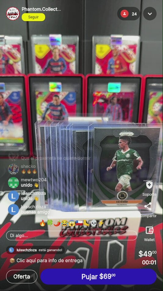 Estevao Panini Prizm FIFA 2025