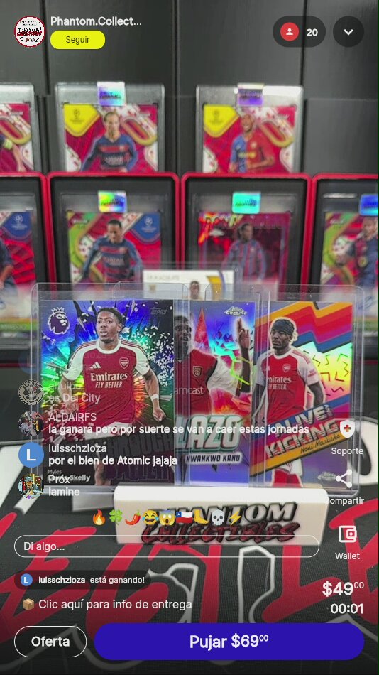 Topps Chrome Cards: Lewis Skelly, Kanu