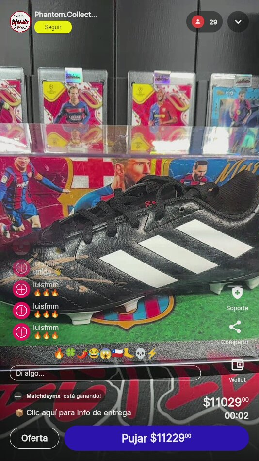 Botas Adidas Messi Edición Limitada