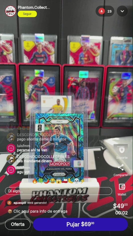 Del Piero Monopoly Prizm 2026