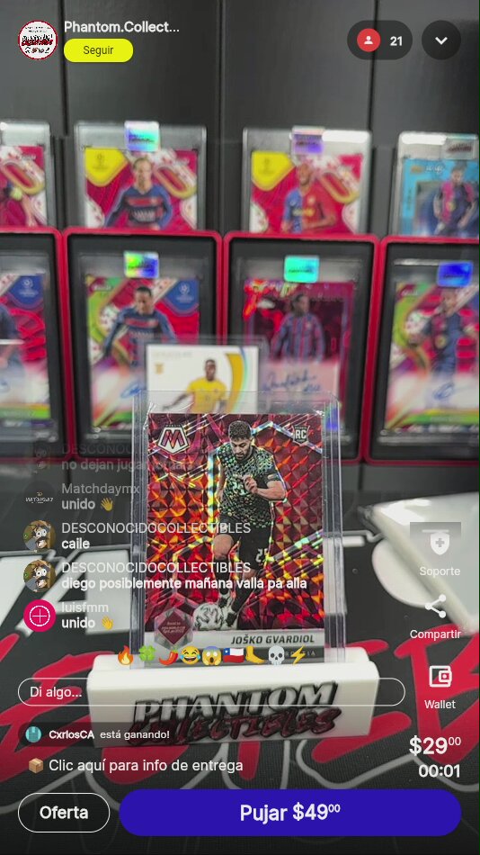 Gvardiol Rookie Panini Mosaic #198