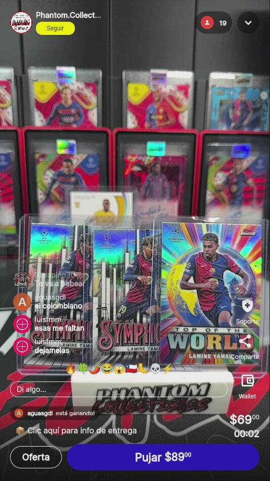 Lamine Yamal Topps Finest Trio