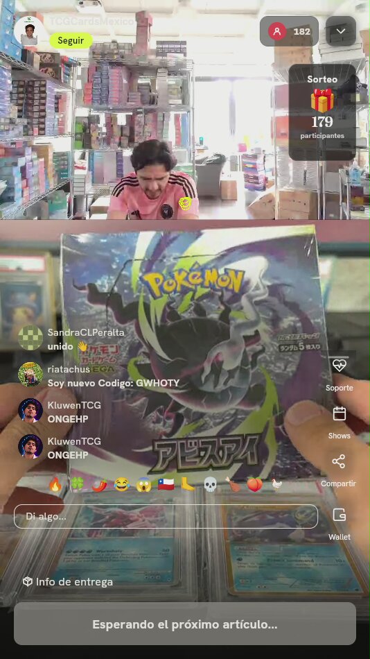 Caja Booster Box Pokémon Abyss Eye