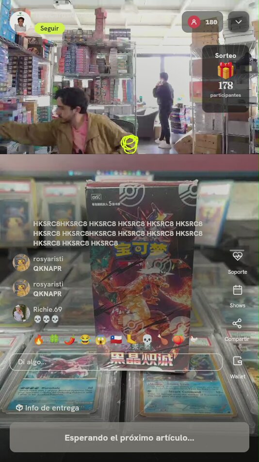 Caja Booster Pokémon Obsidian Flames Chino