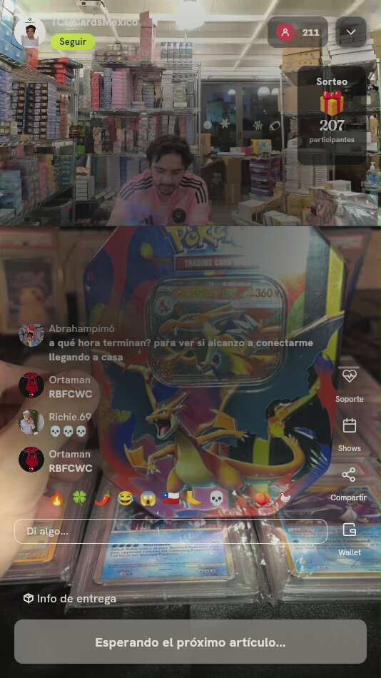Lata Pokémon TCG Charizard ex