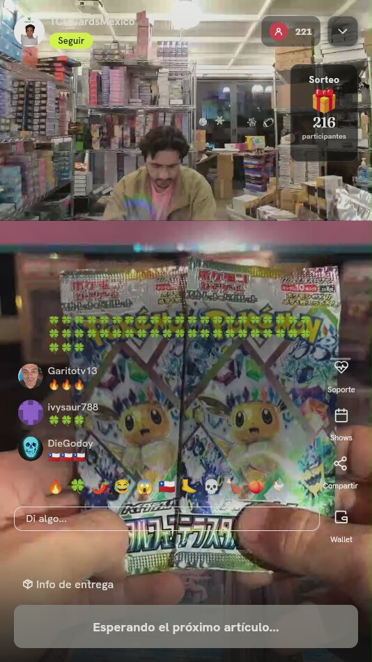 Sobres Pokémon Terastal Festival ex