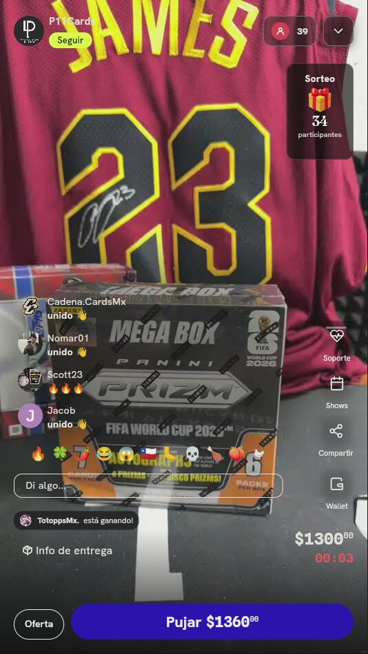 Caja Panini Prizm World Cup 2026