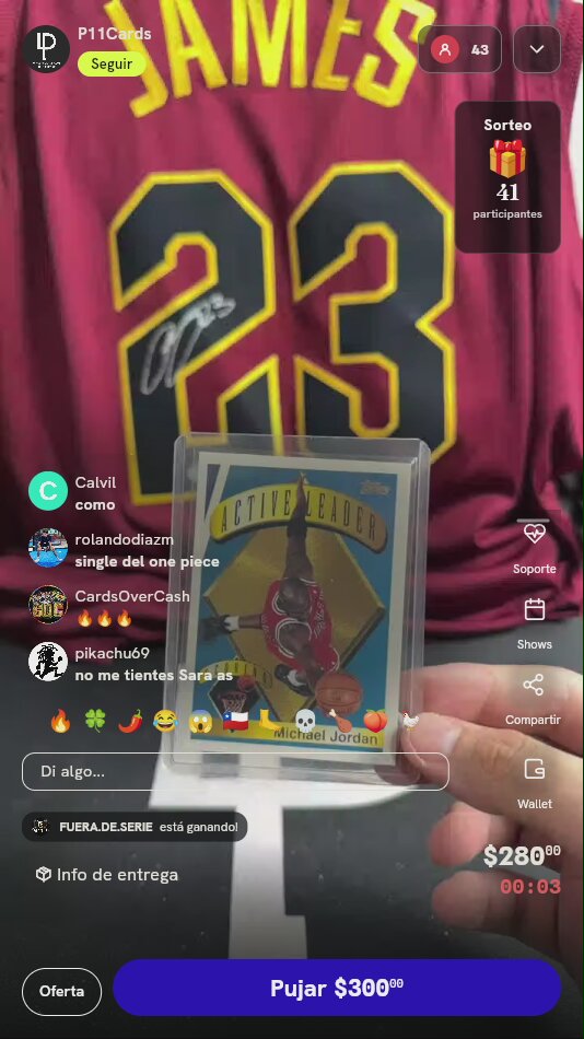 Carta Michael Jordan Topps 1995-96