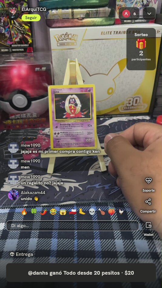 Carta Pokémon Jynx Base Set