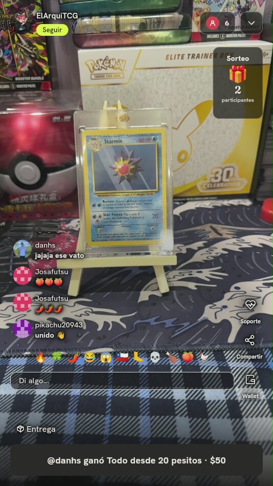Carta Pokémon Starmie Base Set