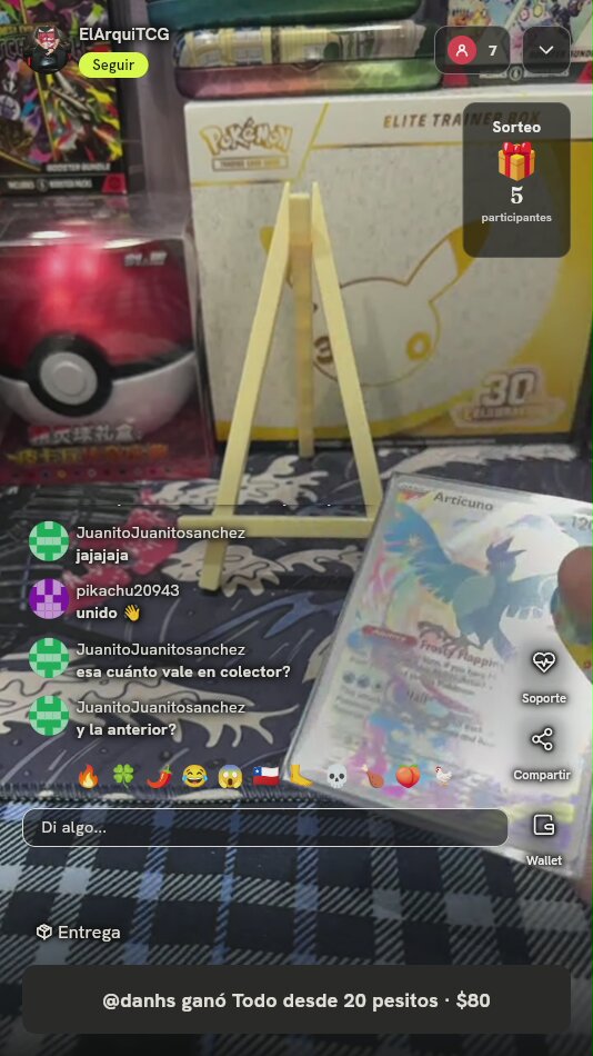 Carta Pokémon Articuno Holo Full Art