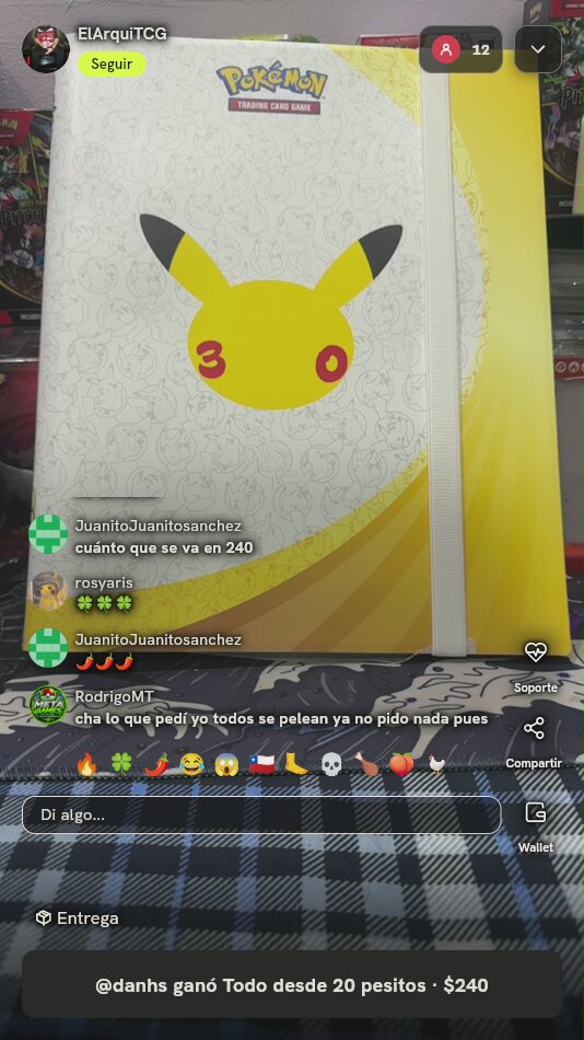 Carpeta Pokémon 30th Celebration