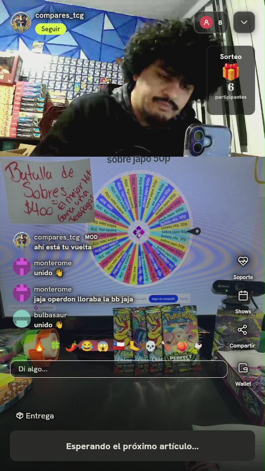 Lote Sobres Pokémon TCG