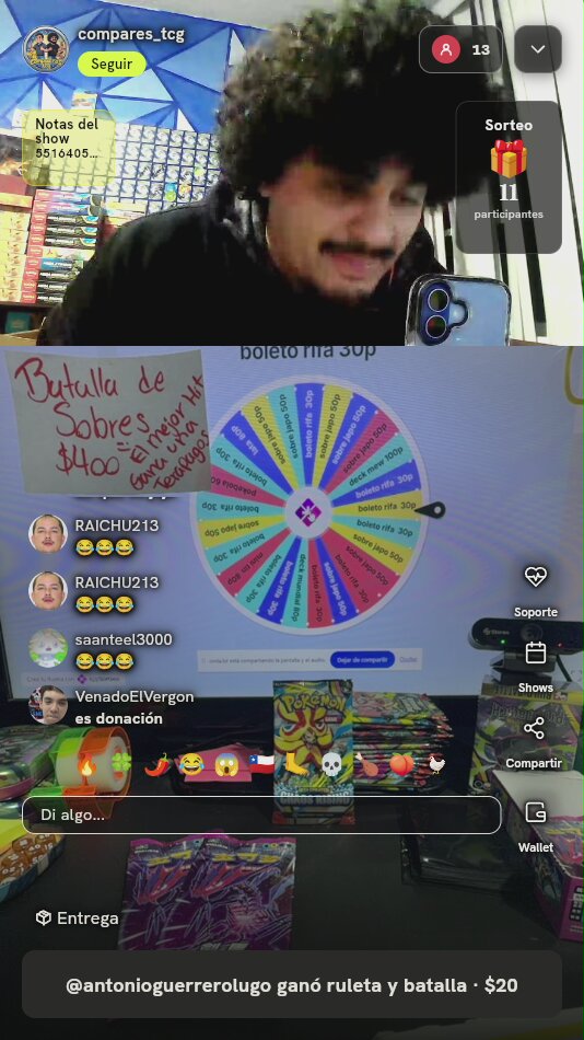 Sobre de Cartas Pokémon Chaos Rising
