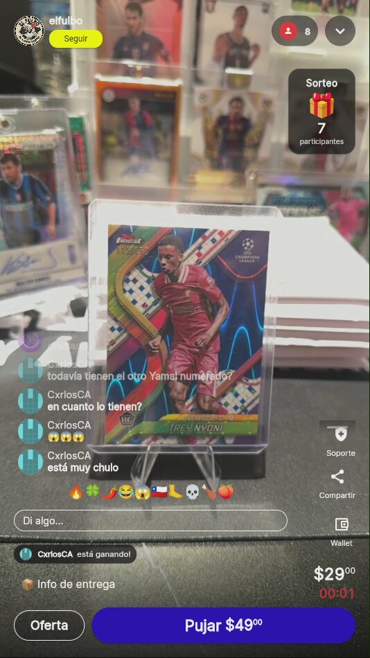 Artículo vendido