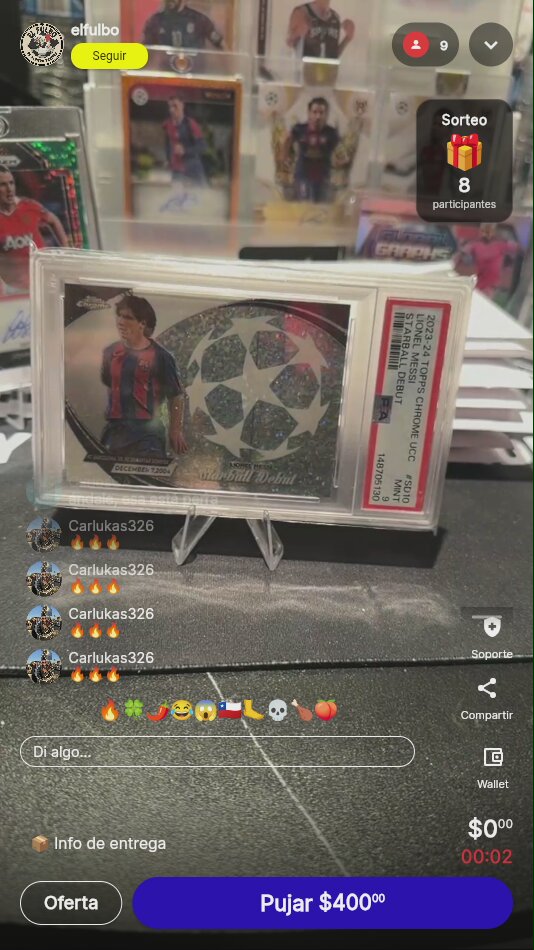 Artículo vendido