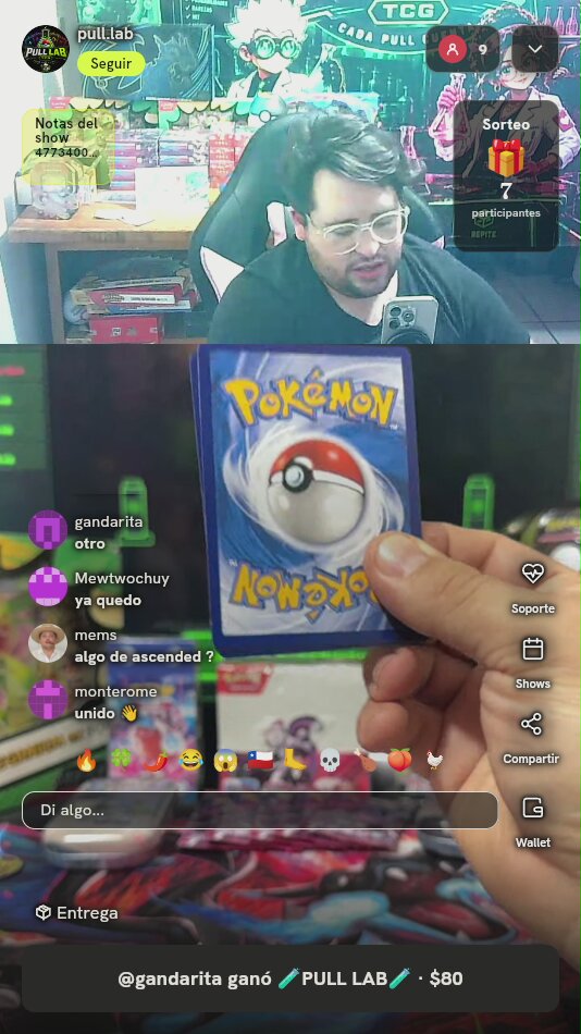 Sobre de Cartas Pokémon TCG