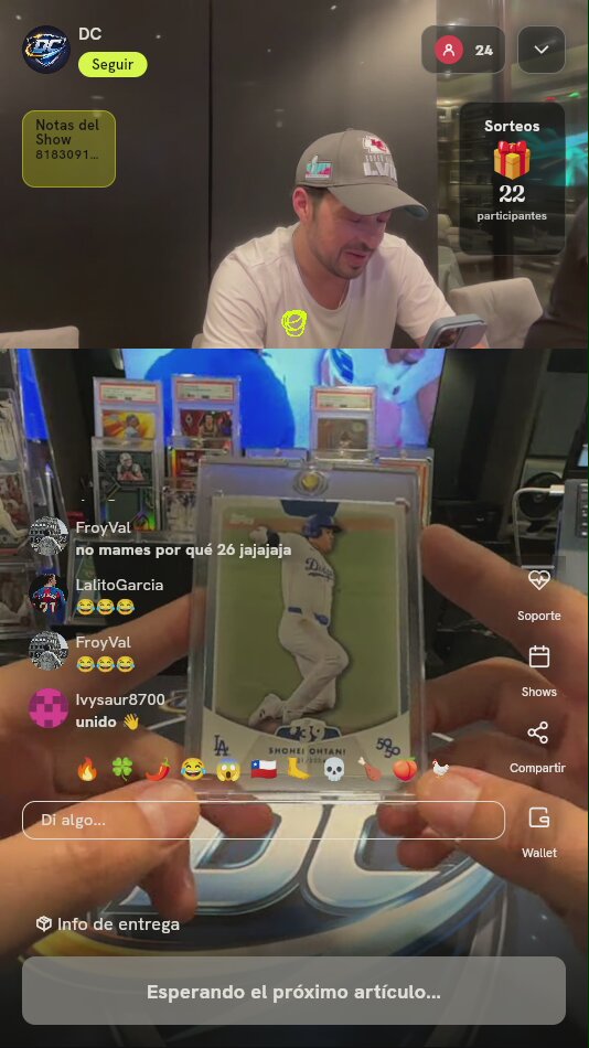 Carta Topps Shohei Ohtani 50/50