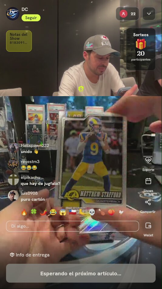 Lote de tarjetas coleccionables NFL
