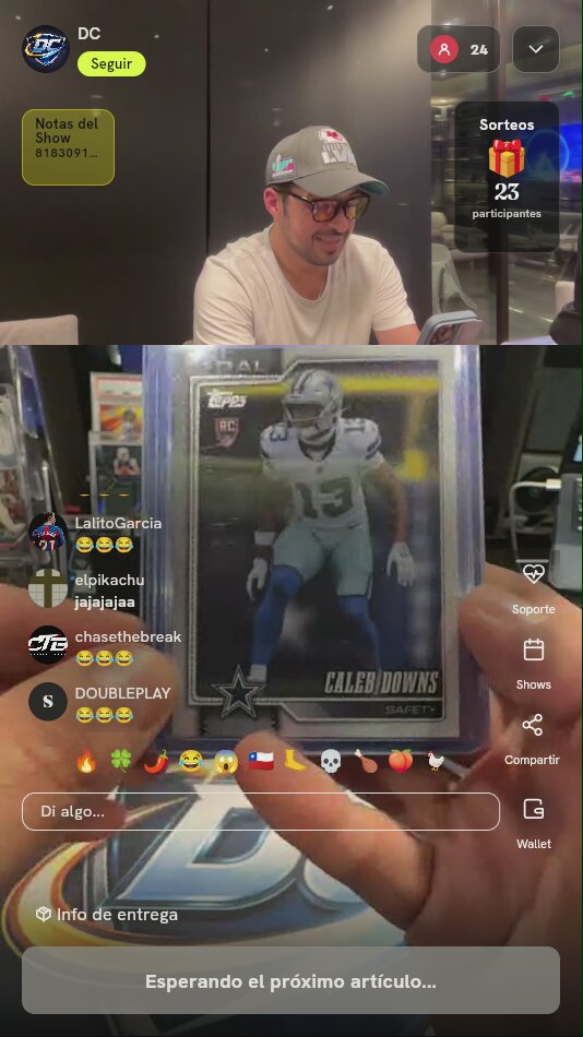 Carta Caleb Downs Topps 2026