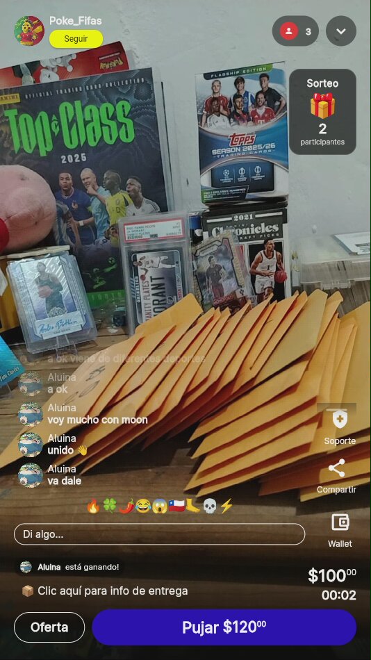 Paquete de Cards Deportivas Sorpresa