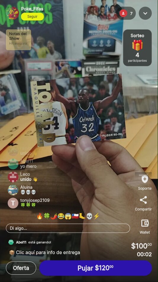 Shaquille O'Neal Fleer '95-'96