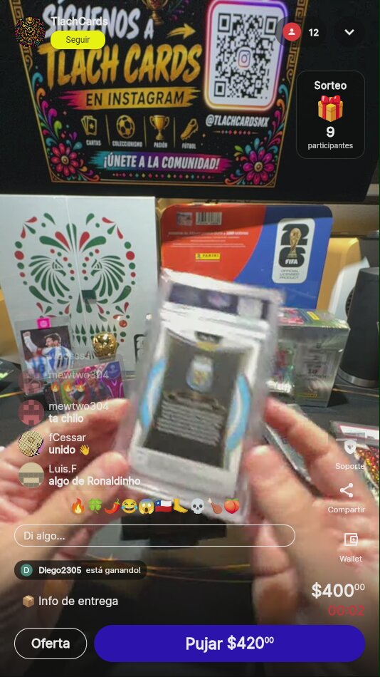 Artículo vendido