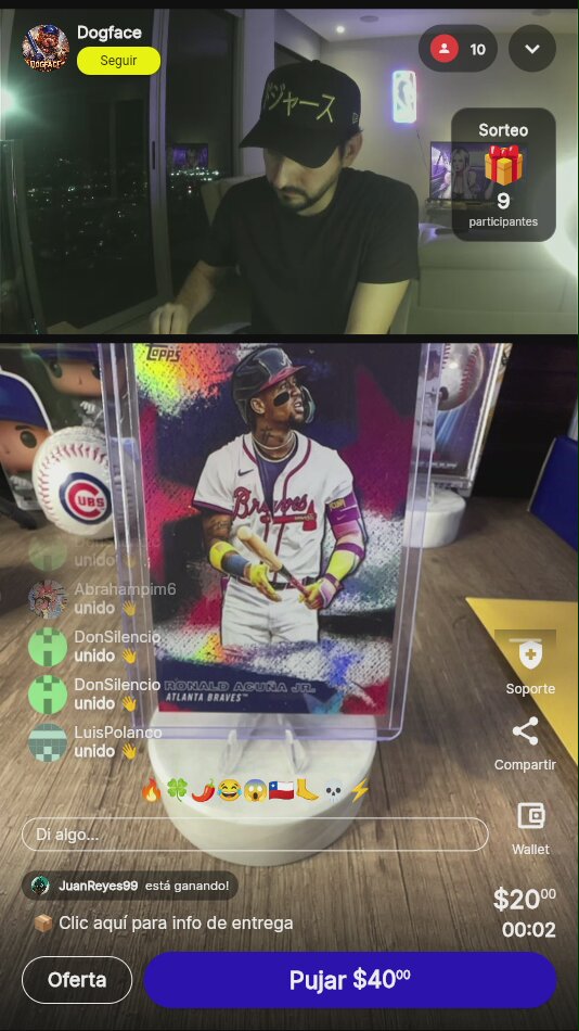 Ronald Acuña Jr. Topps Card