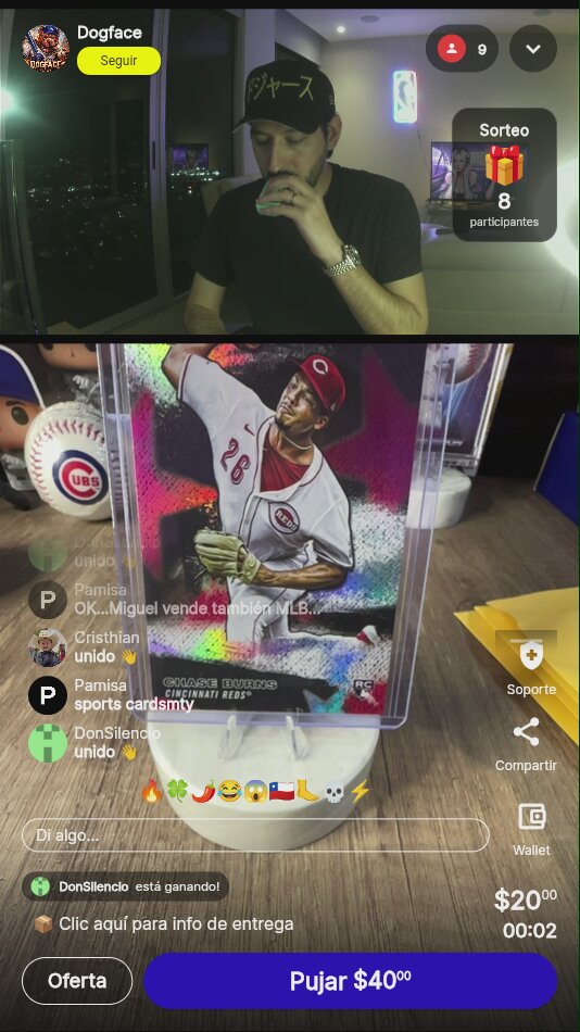 Chase Burns Cincinnati Reds Rookie Card