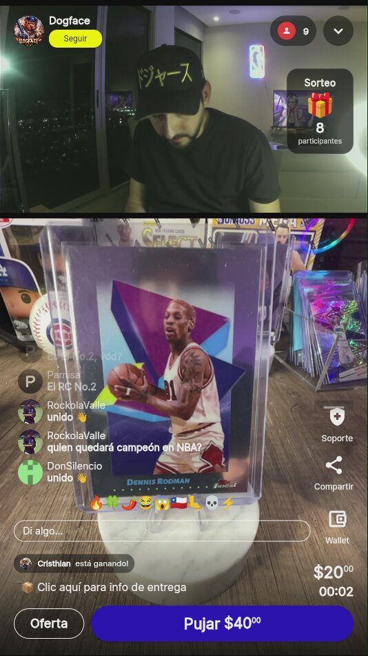 Dennis Rodman Topps Finest