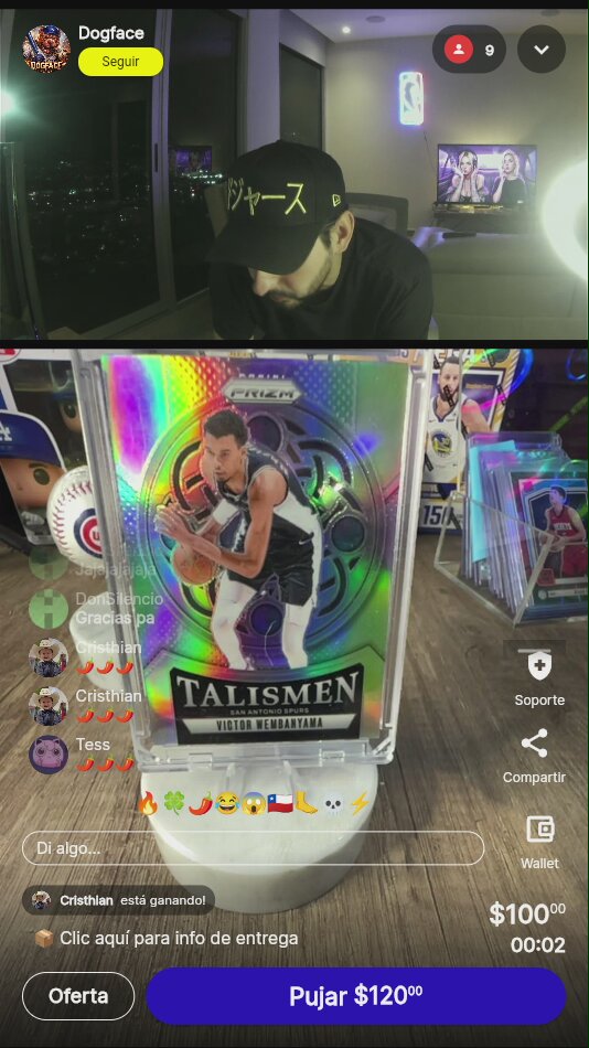 Victor Wembanyama Talismen Prizm 2024