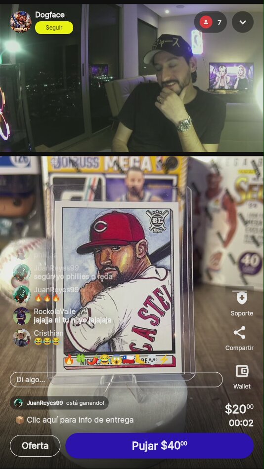 Nick Castellanos Reds Sketch Card