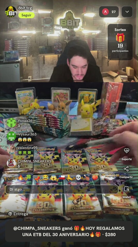 Lote Sobres Pokémon TCG