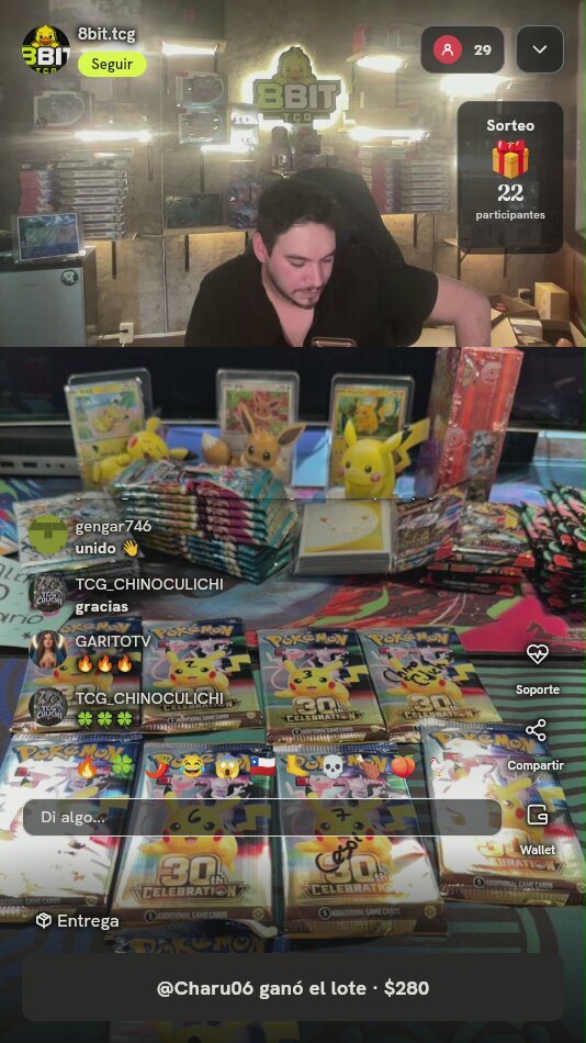 Lote Sobres Pokémon Celebrations 25th Anniversary