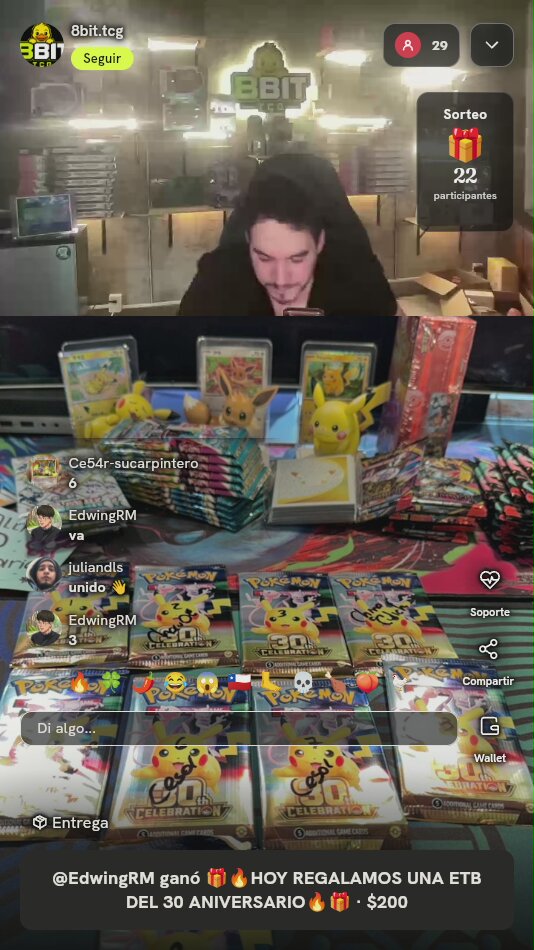 Lote Sobres Pokémon TCG Celebrations