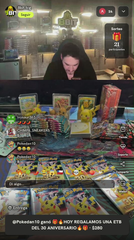 Sobres Pokémon 30th Celebration