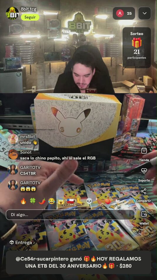 ETB Pokémon 30 Aniversario