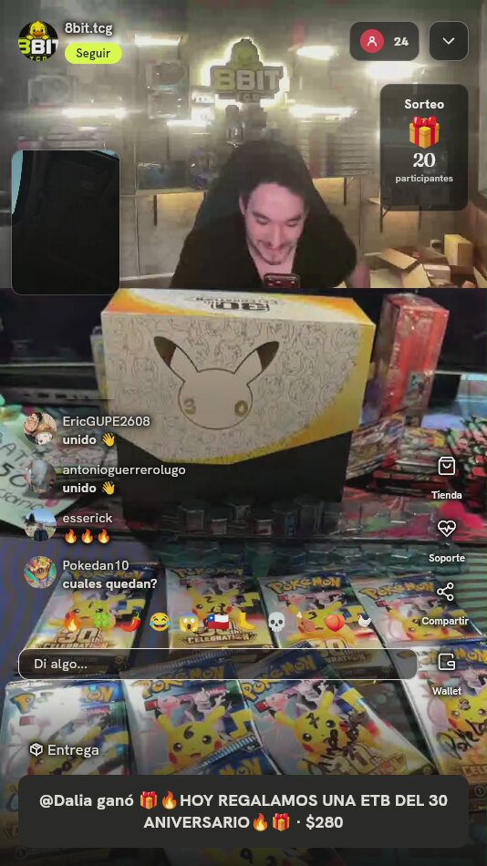 Caja Pokemon 30th Celebration ETB