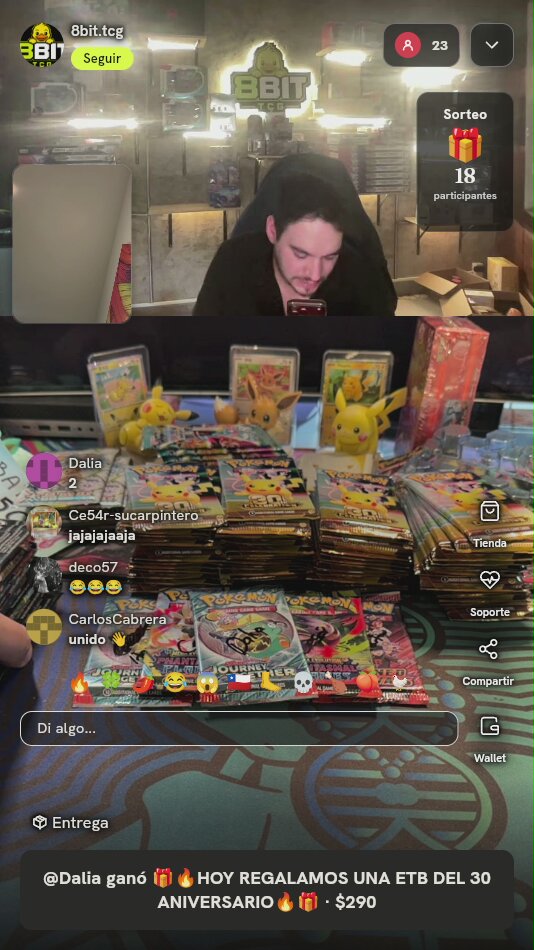 Lote de Sobres Pokémon TCG