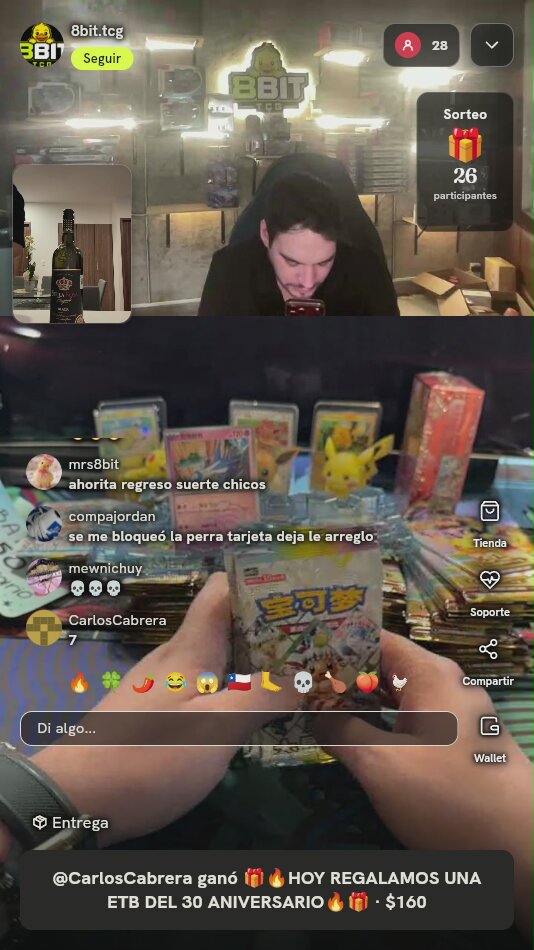 Lote Sobres Pokémon TCG Chino
