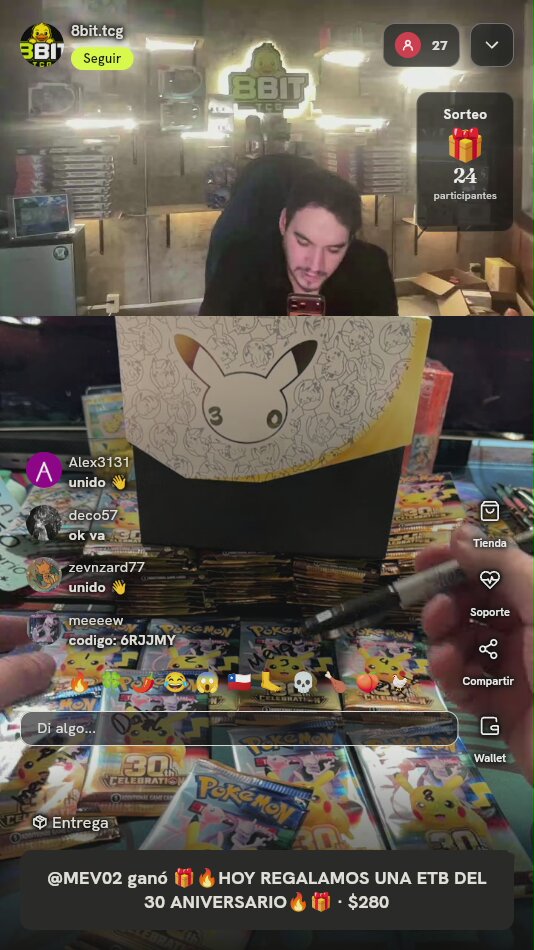 Sobres Pokémon TCG 30th Celebration