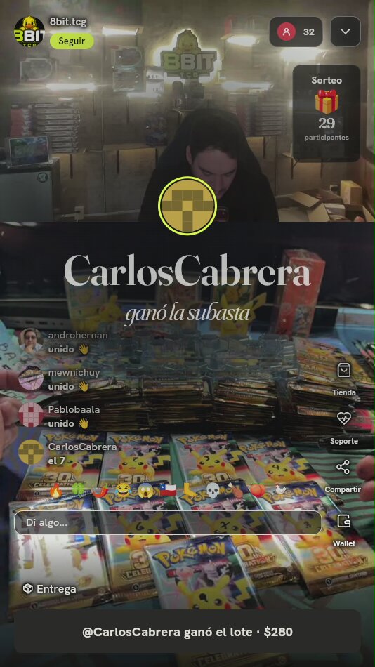 Lote Sobres Pokémon Celebrations