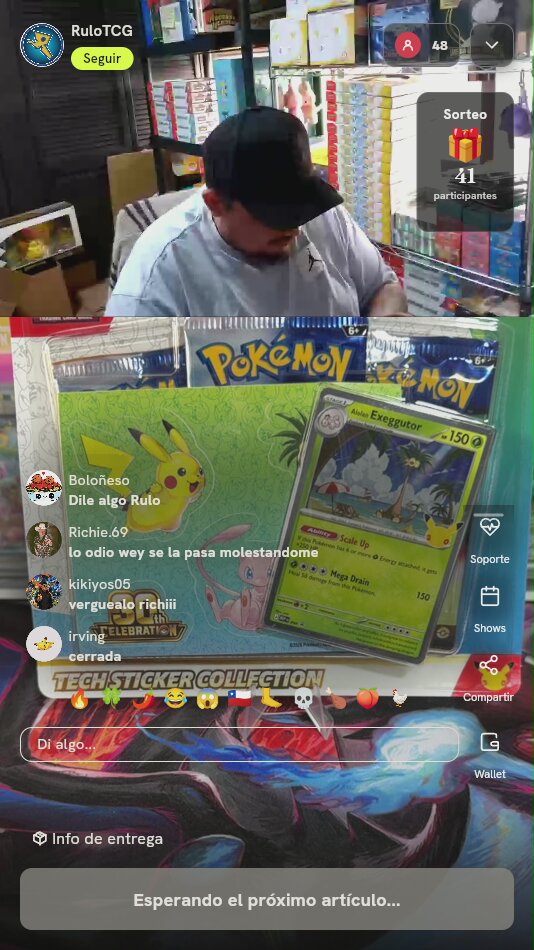 Pokémon Tech Sticker Collection Alolan Exeggutor